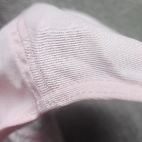 Y2K Los-Angeles Downtown Girl Grunge Urban Streetwear Pink Black Cap Hat - Picture 4 of 4